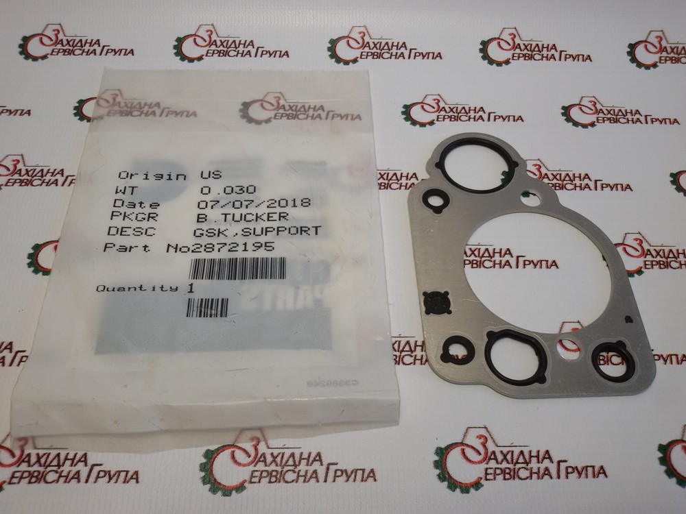 Прокладка паливного насоса Cummins ISX, QSX, 2872195, 4954472, 4062005