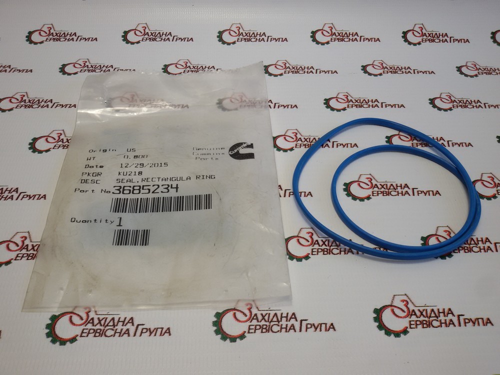 Уплотнительное кольцо гильзы Cummins ISX, QSX, 3685234