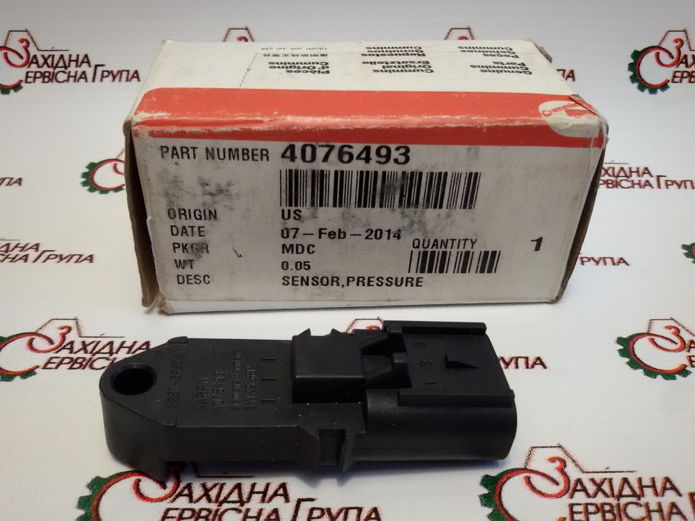 Датчик атмосферного давления Cummins ISF, QSB, QSC, QSL, QSX, 4076493, 2897331, 87341871, 71104014