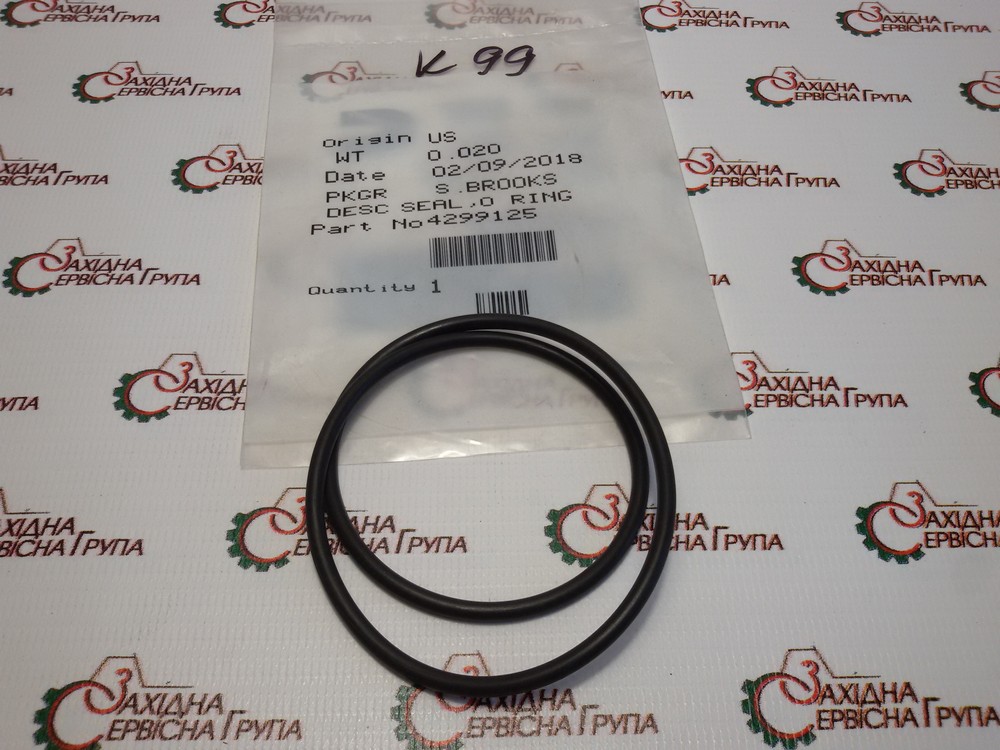 Ущільнення кришки розподільчого вала Cummins ISX, QSX, 4299125, 3679934