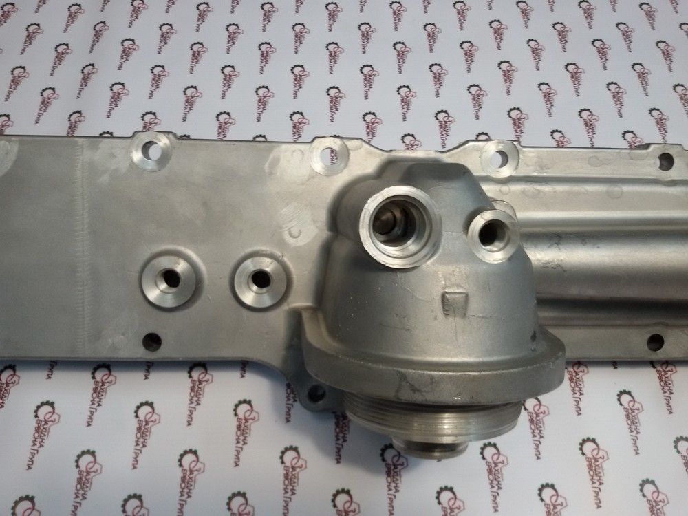 Корпус маслоохолоджувача Cummins ISX, QSX, 4386026, 4965896, 4386025, 5394143, 4952508, 4952507
