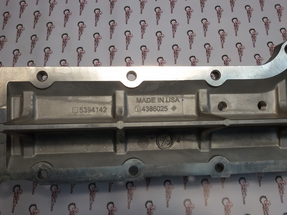 Корпус маслоохолоджувача Cummins ISX, QSX, 4386026, 4965896, 4386025, 5394143, 4952508, 4952507