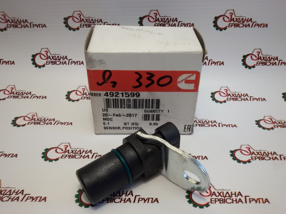 Датчик положения коленчатого / распределительного вала Cummins ISX, QSX, 5491994, 4921599, 3331017, 4001902