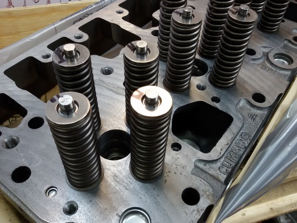 Головка блоку циліндрів Cummins QSM, 2864016, 2864012, 4952843, 4952444, 2864013