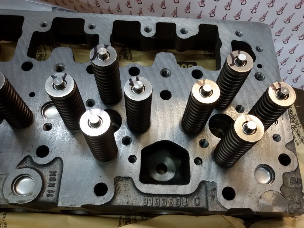 Головка блоку циліндрів Cummins QSM, 2864016, 2864012, 4952843, 4952444, 2864013