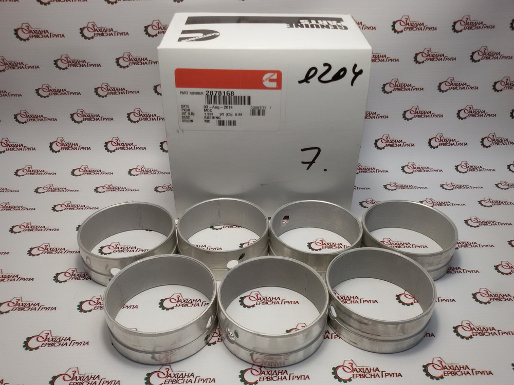 Втулка розподільчого вала Cummins L10, M11, ISM, QSM, 2878168, 3820566, 3017325