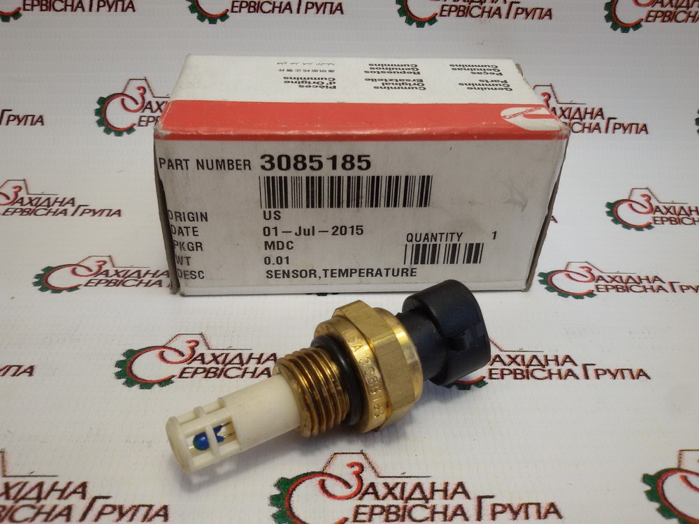 Датчик температури впускного повітря Cummins N14, ISM, QSM, 3085185