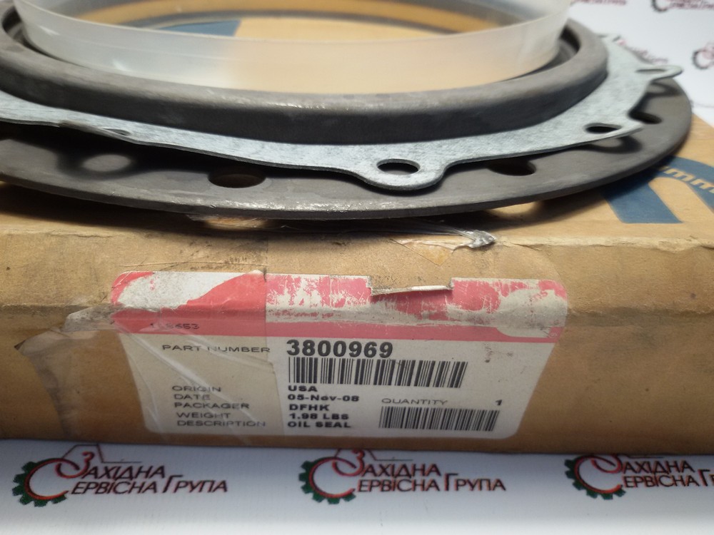 Сальник колінчатого вала задній Cummins M11, 3800969, 3803355, 3801629, 3801140, 3032013, 3027950