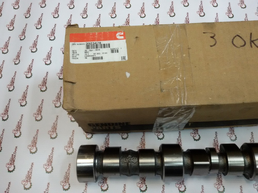 Вал розподільчий Cummins 6CT, 3923478, 3914640, 3924471, J923478, J920065, J924471, J923388, J921176, J917882, J914640, J912526, J911236, J907540