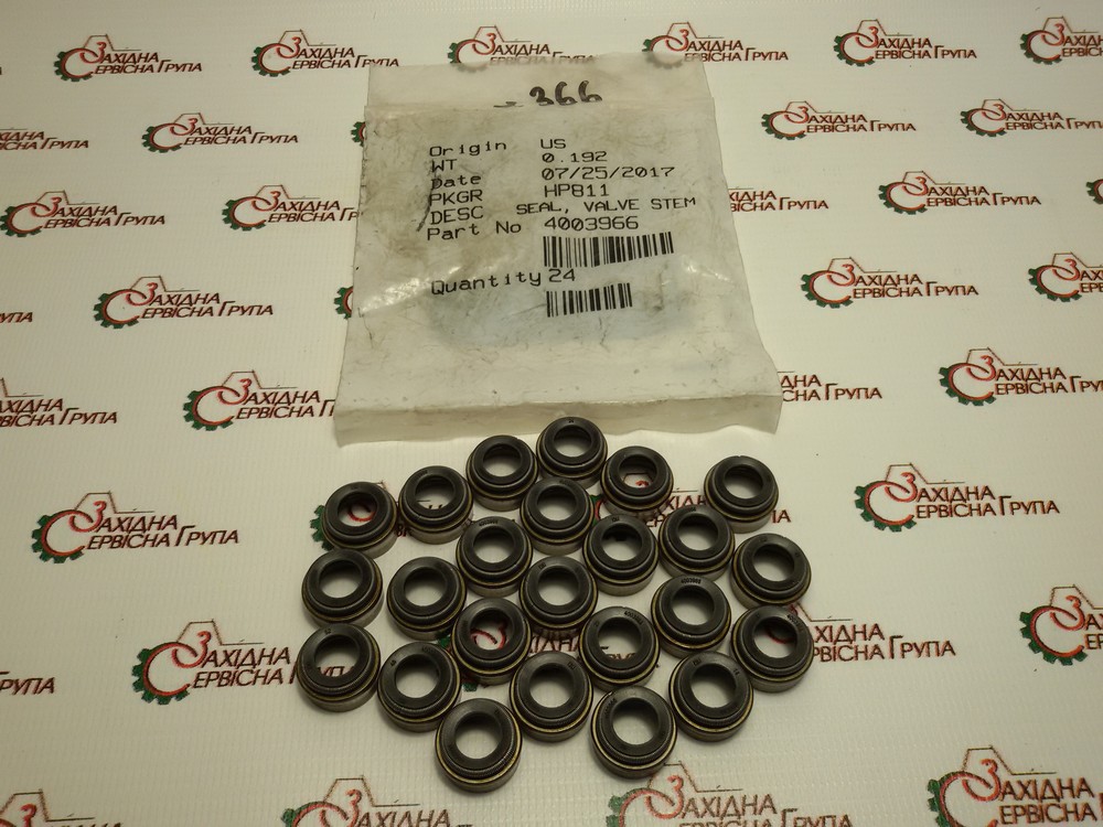 Сальник клапана Cummins M11, ISM, QSM, 4003966, 3328781, 3606766