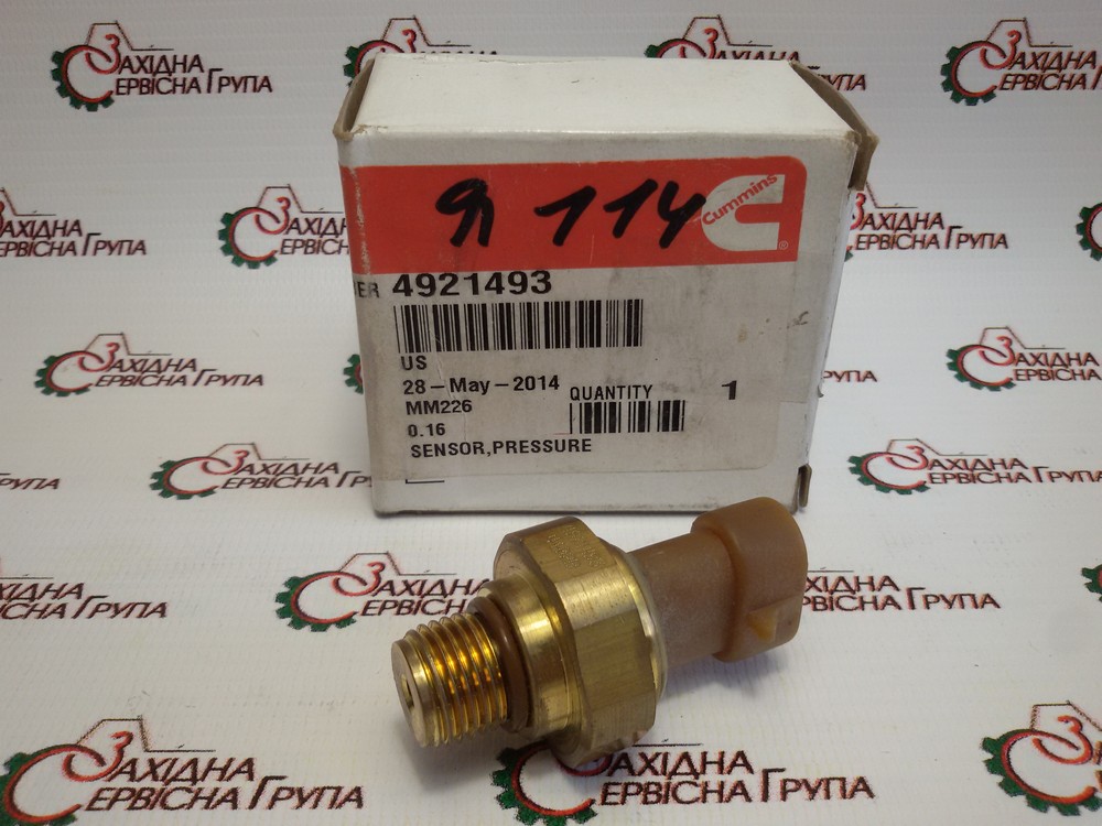 Датчик тиску турбонадува Cummins ISM, QSM, 4921493, 3330141, 3330142