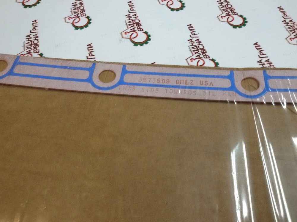 Прокладка піддону двигуна Cummins 6CT, ISC, QSC, ISL, QSL, 5332563, 3973509, 3938160, 3934044, 3914017, 3911818, 3906611, 87308050