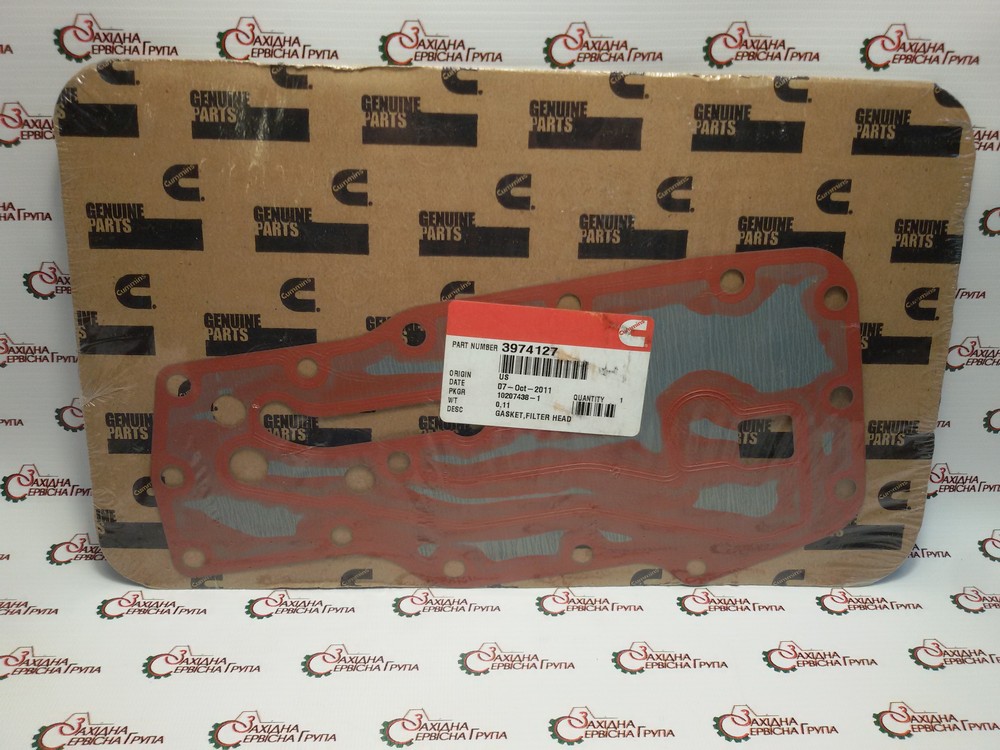 Прокладка корпуса маслоохолоджувача Cummins QSB 3974127