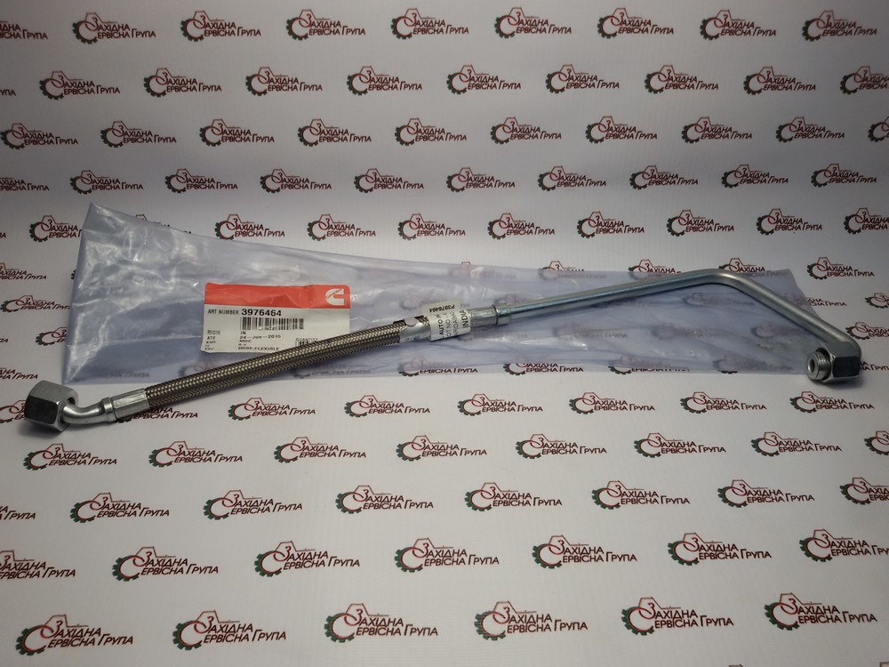 Трубка подачі змащення турбокомпресора Cummins QSB, 3976464