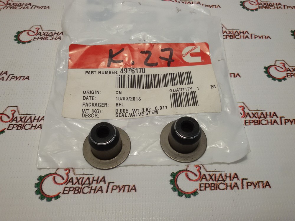 Сальник клапана Cummins ISF 2.8,  5338751, 4976170