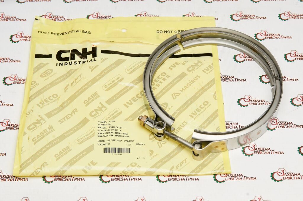 Хомут випускної системи CNH (CASE/NEW HOLAND), 31-1316, 87523023