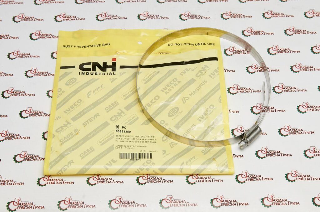 Хомут CNH (CASE/NEW HOLAND), 86633350, 127339C1, 214-32112