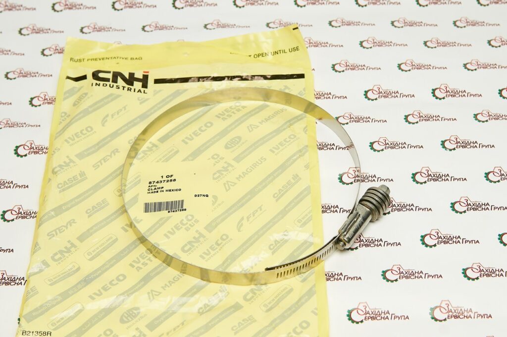 Хомут гофри впускного повітря CNH (CASE/NEW HOLAND), 87437258