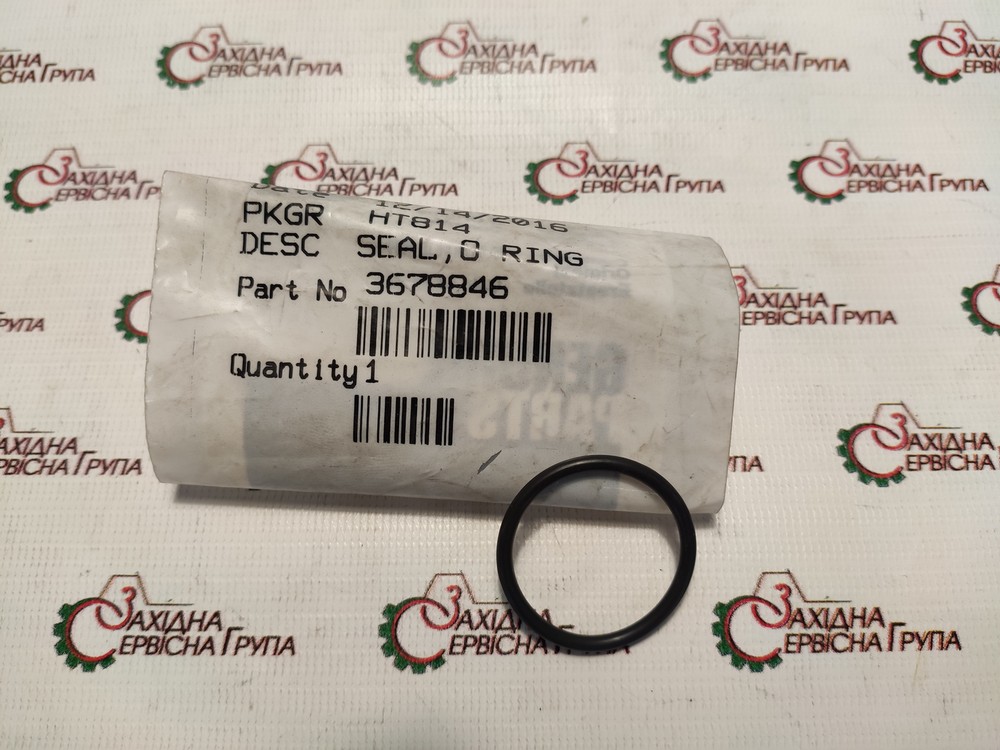 Кольцо уплотнительное Cummins ISX, QSX, 3678846