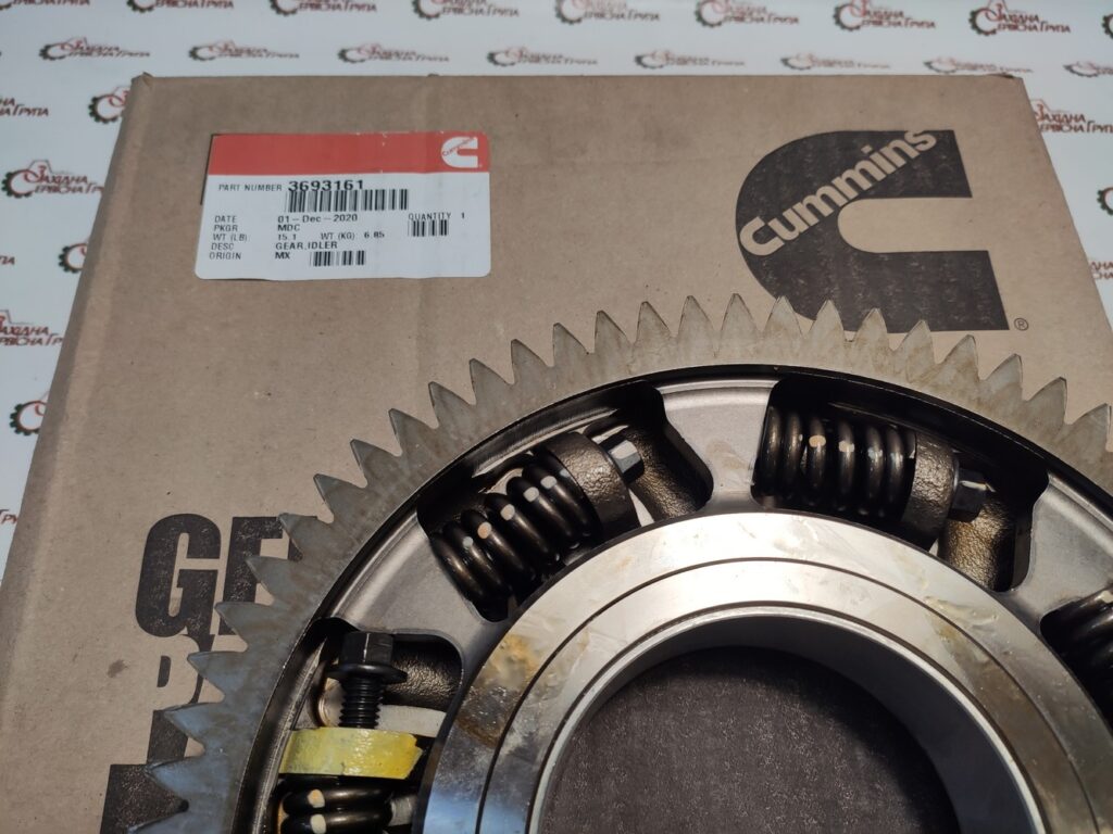 Шестерня розподільча проміжна нижня Cummins ISX15, QSX15, 3693161, 3686910, 3680546, 3680212, 3686909