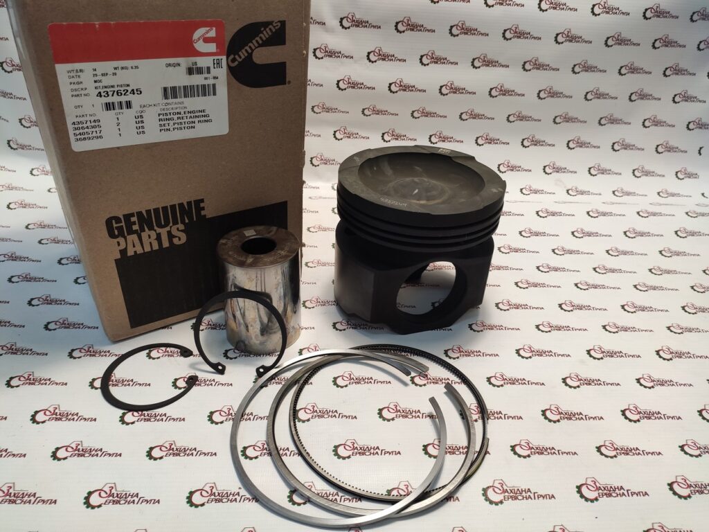 Поршнекомплект Cummins QSX, 4376245, 4357149