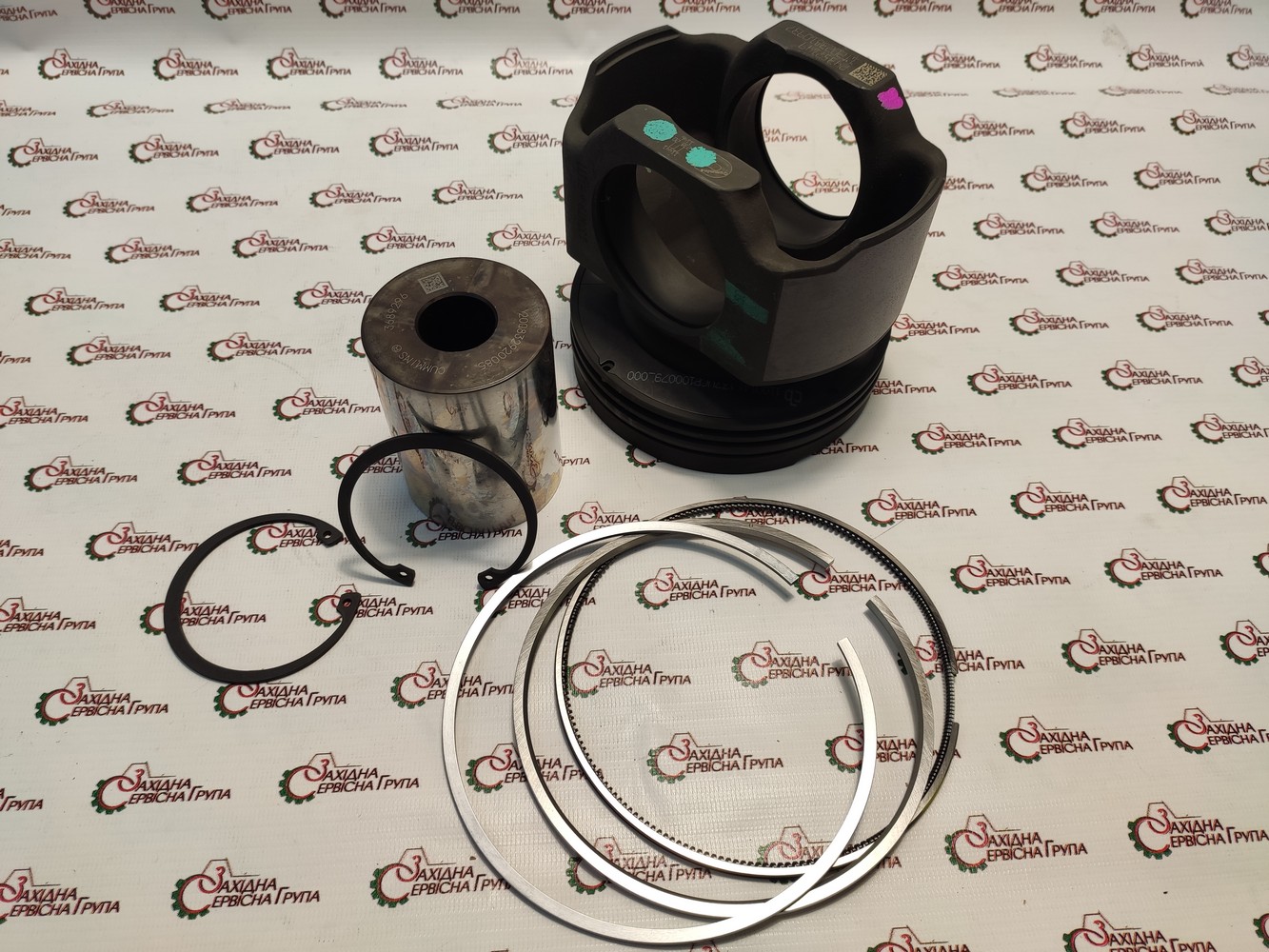 Поршнекомплект Cummins QSX, 4376245, 4357149