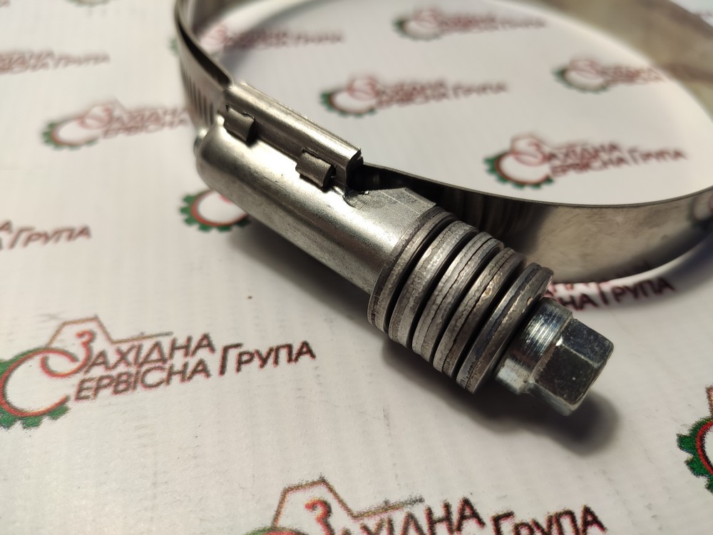 Хомут патрубка впускного повітря Cummins ISX, QSX, QSM, 3926704, 3071053, 87599617, 87525506, L124635, FE424