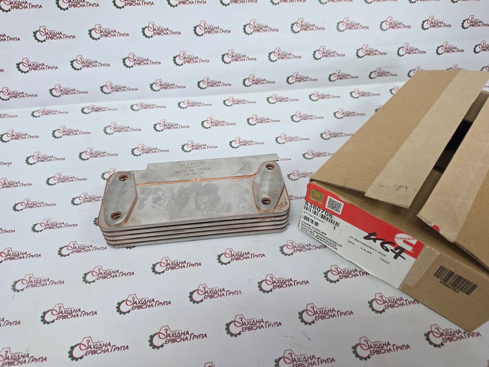 Маслоохолоджувач Cummins ISF, QSF, 6380706, 4990291